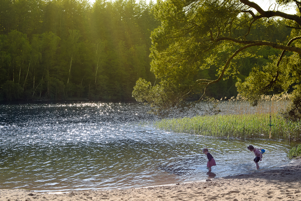 Badestelle Naturcampingplatz