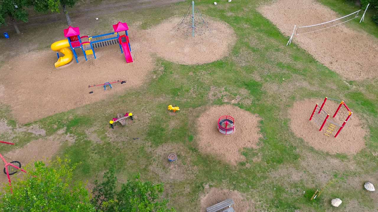 Spielplatz Naturcampingplatz Salem total